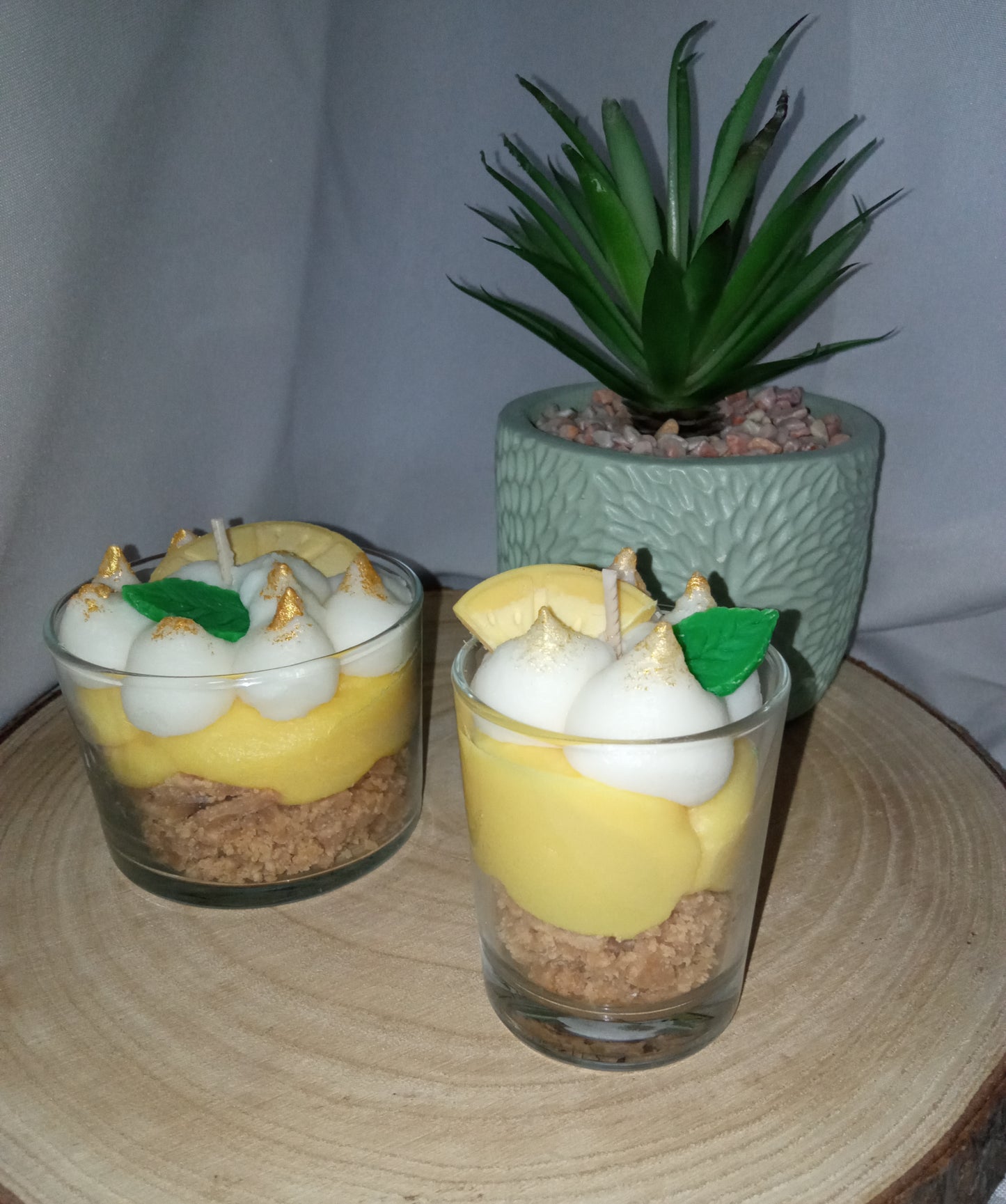 Bougie "Citron meringué"