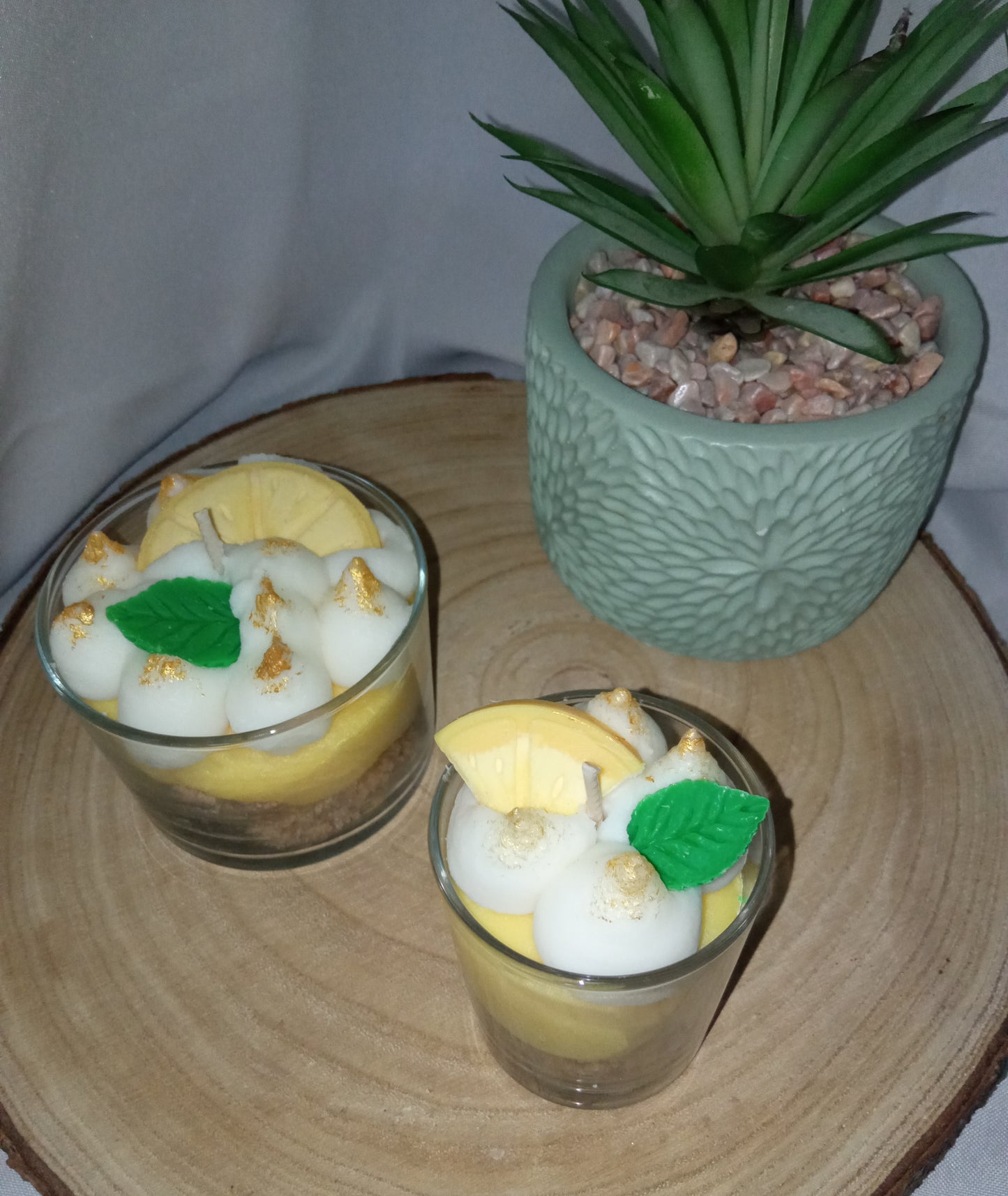 Bougie "Citron meringué"